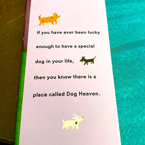 3/$20💕 DOG HEAVEN book great for explaining grief to kids, pet passing - Picture 2 of 10